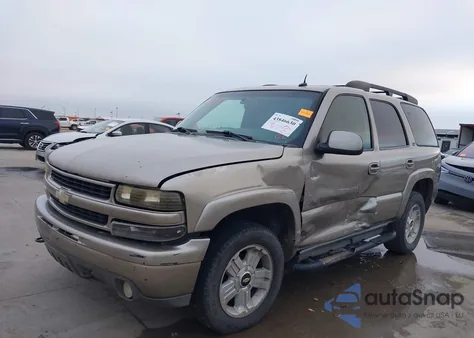 2002 Chevrolet Tahoe Z71 from USA, damaged, VIN 1GNEK13Z92R290695
